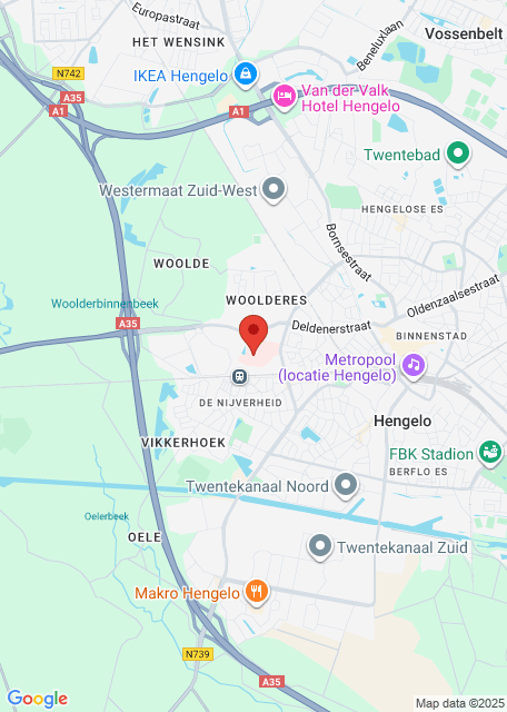 Google maps afbeelding voor Spoedpost Hengelo